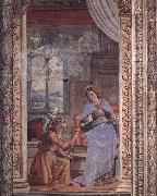 Annunciation Domenico Ghirlandaio
